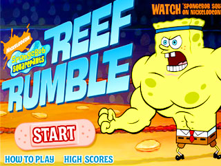 เกมส์ Spongebob Reef Rumble