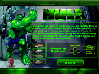 เกมส์ The Hulk Smash Up