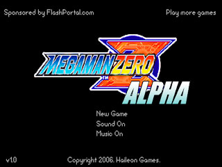 เกมส์ Megaman Zero Alpha