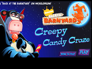 เกมส์ Creepy Candy Craze