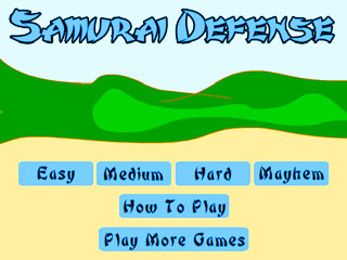 เกมส์ Samurai Defense