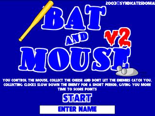 เกมส์ Bat And Mouse