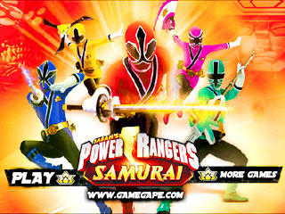 เกมส์ Power Rangers Samurai Bow