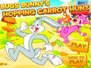 เกมส์ Bugs Bunnys Hopping Carrot Hunt