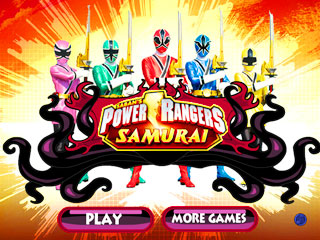 เกมส์ Power Rangers Samurai Spirit
