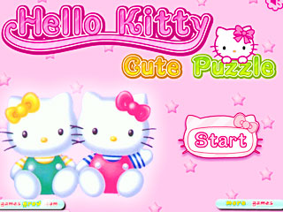 เกมส์ Hello Kitty Cute Puzzle