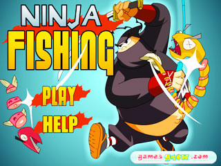 เกมส์ Ninja Fishing