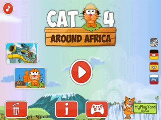 เกมส์ Cat Around Africa
