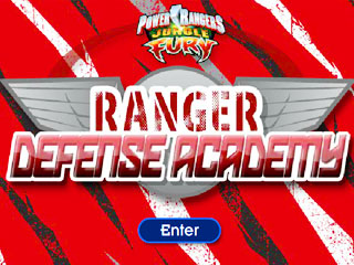 เกมส์ Power Rangers Defense Academy