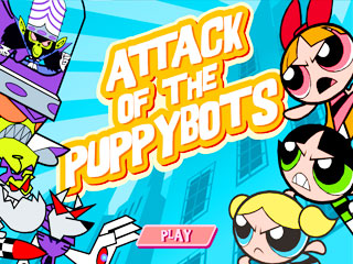 เกมส์ Attack Of The Puppy Bots