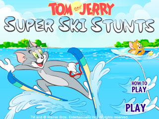 เกมส์ทอม&เจอร์รี่ Super Ski Stunts