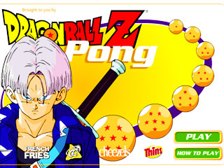 เกมส์ Dragon ball Z pong