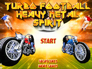 เกมส์ Turbo football heavy metel spirit