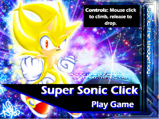 เกมส์ Super Sonic click