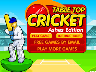 เกมส์ Table top cricket - Ashes edition