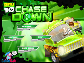 เกมส์ Ben 10 Chase Down