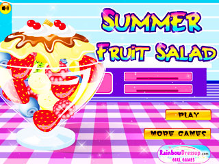 เกมส์ Summer Fruit Salad
