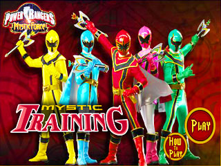 เกมส์ Power Rangers Mystic Training
