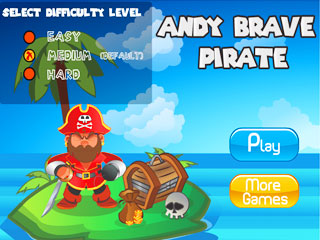เกมส์ Andy Brave Pirate