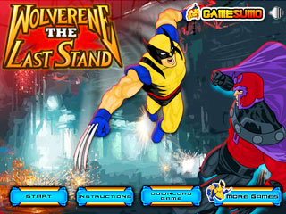 เกมส์ Wolverine The Last Stand