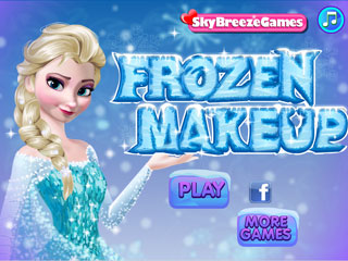 เกมส์ Frozen Make up