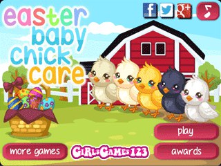 เกมส์ Easter Baby Chick Care